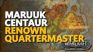 Maruuk Centaur Renown Quartermaster WoW Location