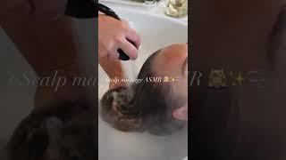 nothing like the sounds of self care 🫧 Come try out a scalp facial at the scalp facial lounge!