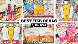 BEST HEB DEALS | HOT PERSONAL CARE SAVINGS | EASY COUPON DEALS TO SAVE MONEY | 6/18 - 6/24