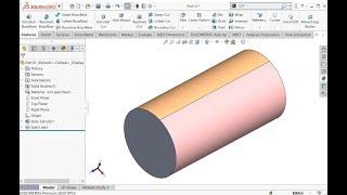 Solidworks Tips | Creating split line to split surface in solidworks