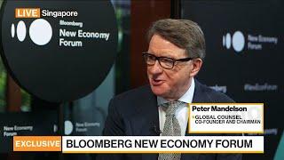 We Need to Find a Way to Partner With China, Says Global Counsel's Mandelson