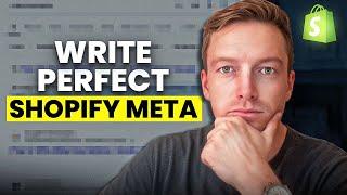 How to Write Perfect Shopify Meta Titles and Descriptions for SEO (Full eCommerce SEO Guide)