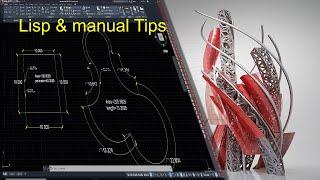 AutoCAD Polyline area and Perimeter leader Lisp & Manual Tips insert field