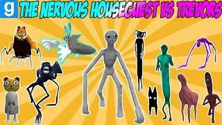 THE NERVOUS HOUSEGUEST VS. TREVOR HENDERSON CREATURES?! - Garry's Mod Sandbox