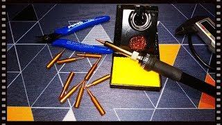 Медные жала 900М-T(Hakko)+бокорезы Plato 170.