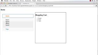 jQuery UI Droppable: How to Implement a Shopping Cart Interface using jQuery UI Droppable