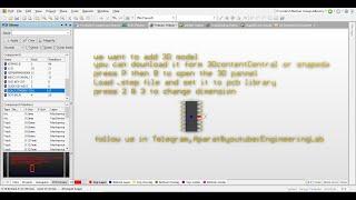 Add 3D model in Altium Designer