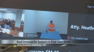 Bond increased for suspects in Elijah Vue's death