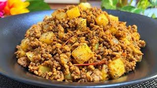 Dinner in 20 Minutes: Ground Beef with Potatoes!