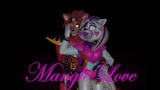 Mangle Love Security Breach Clip Animation