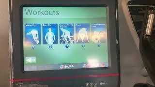 StarTrac Series 8 Touchscreen Recumbent Bike