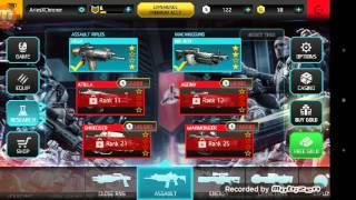 Shadowgun Deadzone all weapons 2016