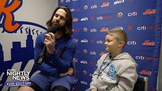 Meet the Mets! Baseball players give inspiring advice to kids | Nightly News: Kids Edition