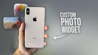 How to Add Custom Picture Widget on iPhone (tutorial)