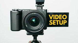 Sony ZV E10 II - The BEST Settings for VIDEO