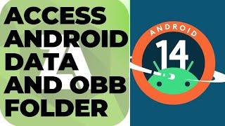 How to Open/Access Android data & obb || Fix Android data/OBB Folder