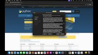 Download python on mac beginner’s || download and install python on macbook 2024 || #python #coding