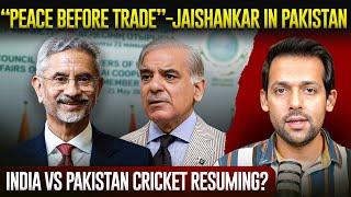 Beginning of India Pakistan Cricket? | SCO & Jaishankar in Pakistan | Syed Muzammil Official