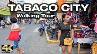 Walking TABACO CITY Albay Bicol Philippines - The City of Charm [4K]