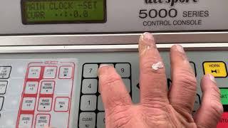 How to run the scoreboard and clock at Goddard Challenger Field