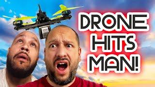 Drone Hits Man - Tiny Drone, Big Rules - Big Impact, Bigger FAA Rules