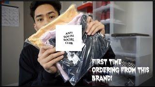 ANTI SOCIAL SOCIAL CLUB ( UNBOXING )