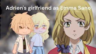 Mlb react to Adrien girlfriend as Emma Sano || Mlb × Tr \\ 1/1