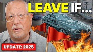If a Car Dealer DOES THIS, LEAVE IMMEDIATELY | 5 Red Flags (Updated 2025)