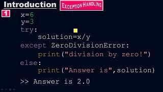 How to check a Zero Division Error in Python? - Exceptional Handling - Python by #Moein