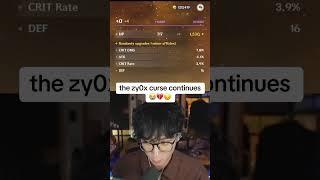 zy0x bricked my account ICANT #tuonto #genshinimpact #genshin