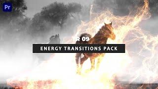 Energy Transitions Pack Premiere Pro Templates