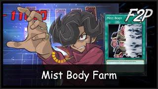 F2P MIST BODY FARM - Farm decks in 1 minute [Yu-Gi-Oh! Duel Links]