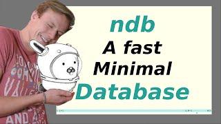 Plan9's ndb as a General Purpose Database.