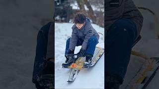 GT SNOW RACER- Worth of buying #canadianlife #canadawinter #snowracer #snowplay #snowadventure