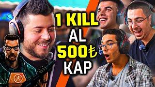 DELİ, MAFYA VE RAPÇİ ile HALF-LIFE 1 vs 1 ! (1 Kere Vur 500 TL) - UNLOST