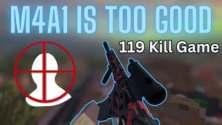 M4A1 is one of the BEST guns for 100+ Kills | BattleBit Remastered