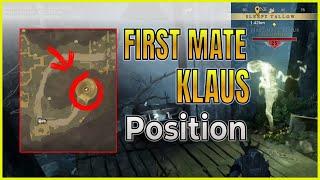 New World Quest - First Mate Klaus Position