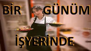 Gastronomi Öğrencisiyle Mutfakta ‍ (Restoranda Çalışmak - Staj) #akdenizüniversitesi #gastronomi