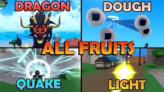 All FRUITS Showcase | King Legacy