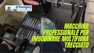 Macchina Professionale Per Imbobinare Multifibra Trecciato