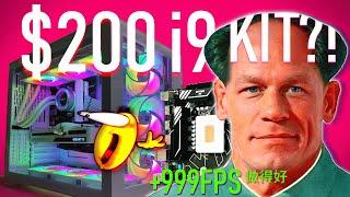 $200 i9 AND Motherboard KIT?!? REVIEWING Erying 11980HK Modified HM570 - Liquid Metal & RAM OC, FPS