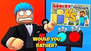 Would You Rather | Roblox | I EAT POOP THAT TASTES LIKE ICE CREAM!