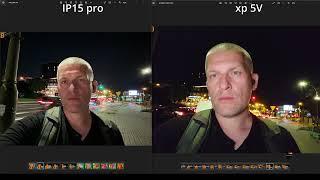 iPhone 15 Pro  vs xperia 5V camera comparison 