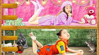 Poor Kid Baby Doll Vs Rich Kid Suzy Incredible Room Makeover