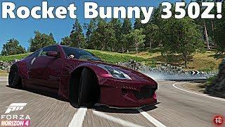 Forza Horizon 4: Rocket Bunny 350Z Drift Car, FULL BUILD!