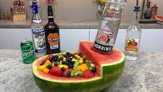 Crazy Watermelon Fruit Bowl