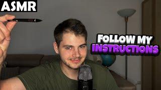 ASMR - FOLLOW MY INSTRUCTIONS FOR RELAXING (GERMAN) | ASMR Tony