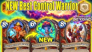 New Best Control Warrior Deck To Craft At NEW Expansion The Great Dark Beyond | Hearthstone