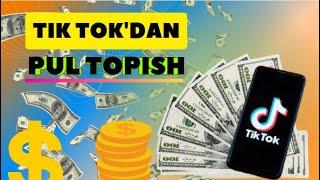 TIK TOK ORQALI $20 KUNIGA #tiktok #tiktokwallet #pulishlash