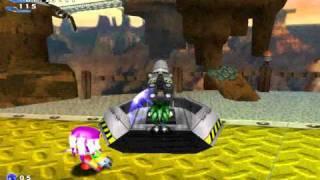 SADX Hack Ashura Runs Through Rail Canyon